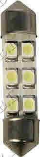 Pilot LED 6 smd 37mm bijelo